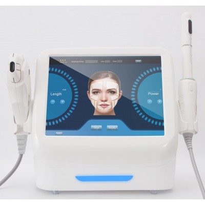 Newest 2 in 1 multifunctional beauty machine hifu face lifting  body slimming  vaginal  tightening